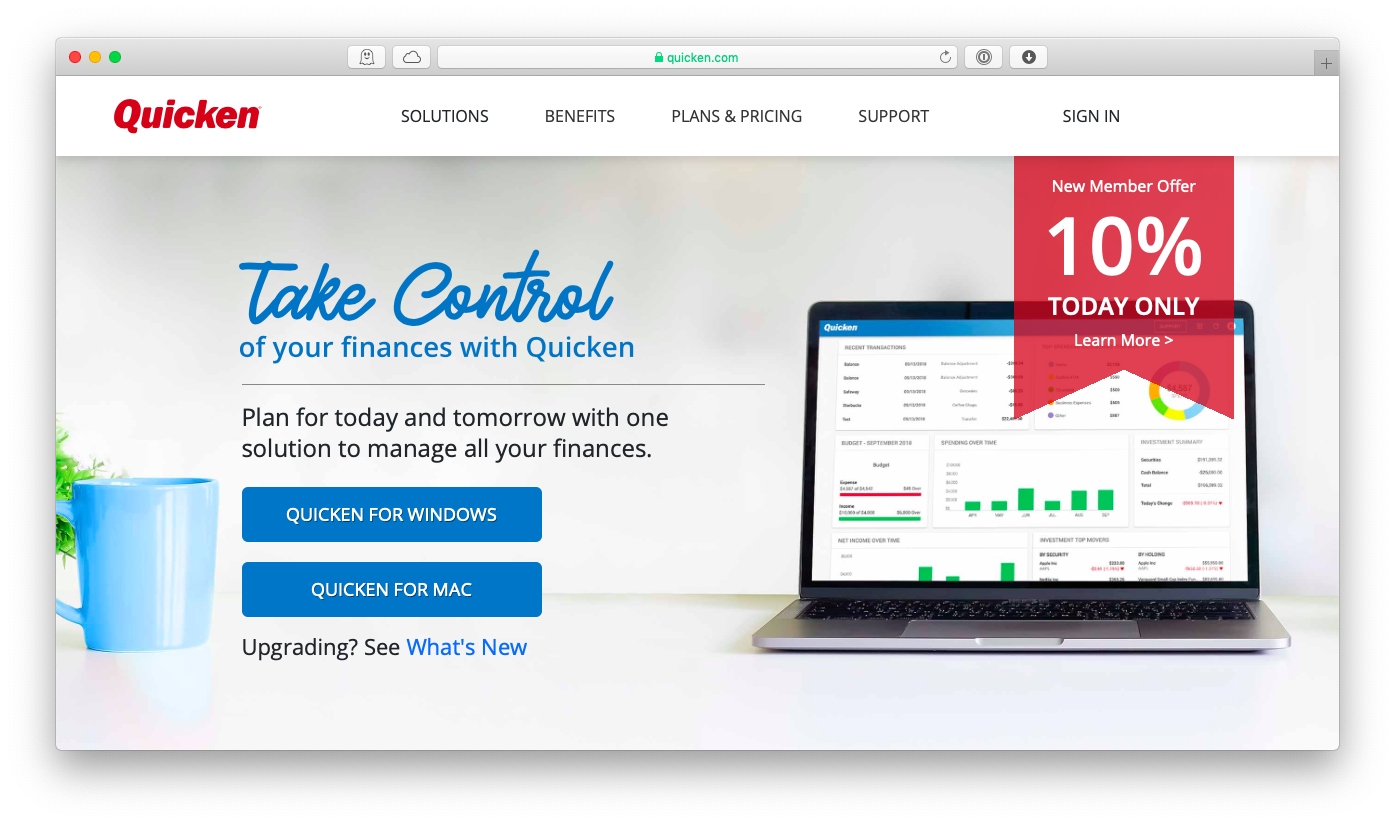 personal finance software for mac canada